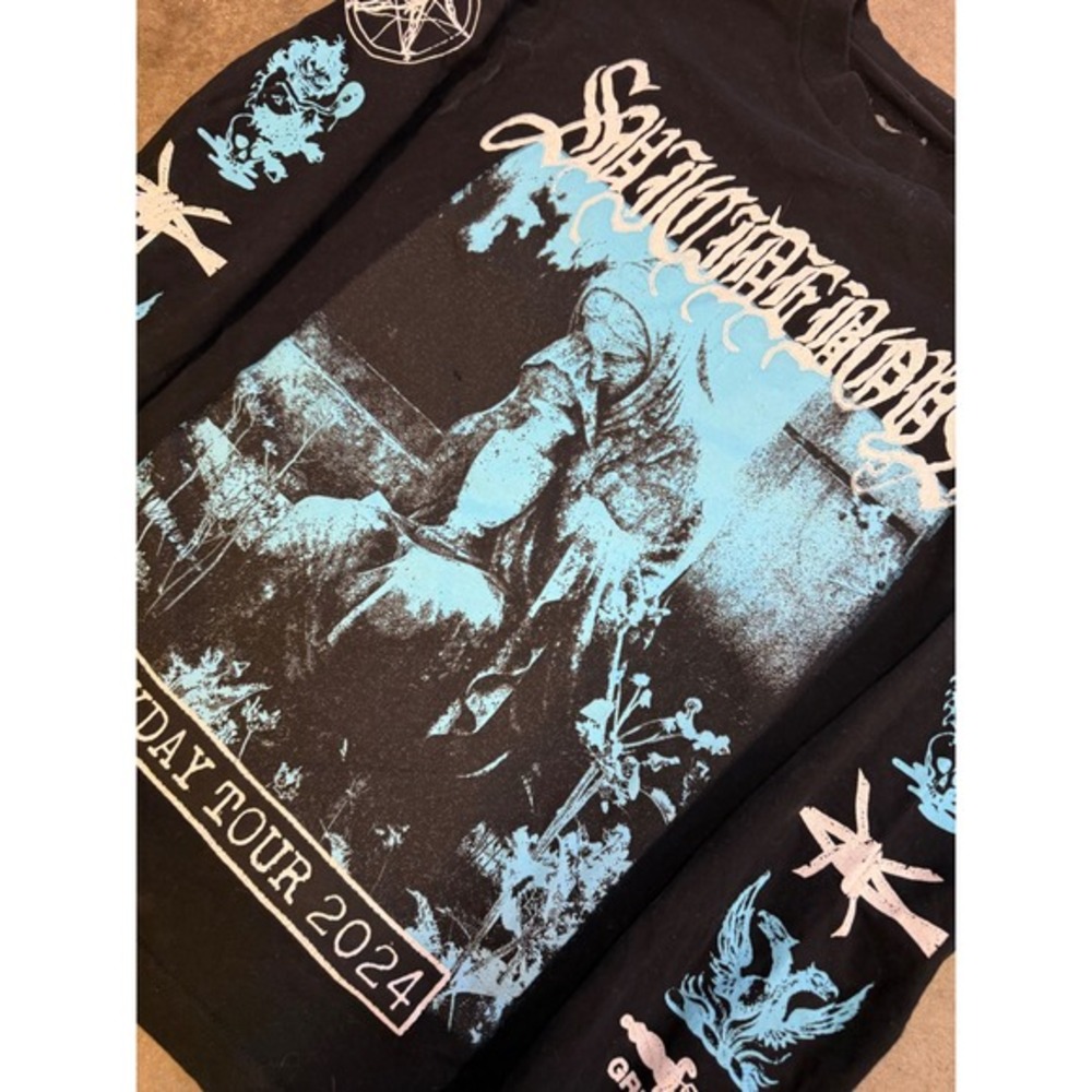 Suicideboys G59 Grey Day Tour 2024‎ Long Sleeve Shirt Black Mens Medium - Picture 2 of 5